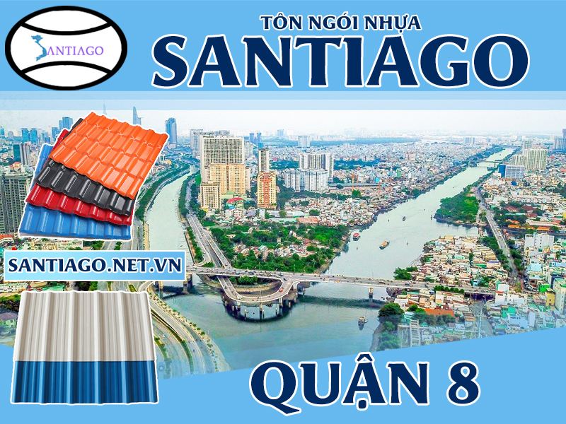 Tôn ngói nhựa Santiago – Quận 8