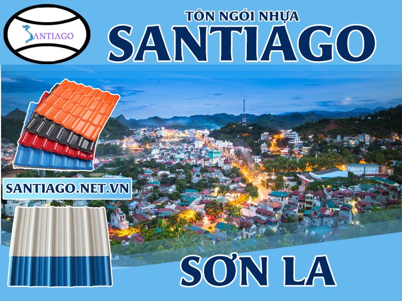 Tôn ngói nhựa Santiago – Sơn La
