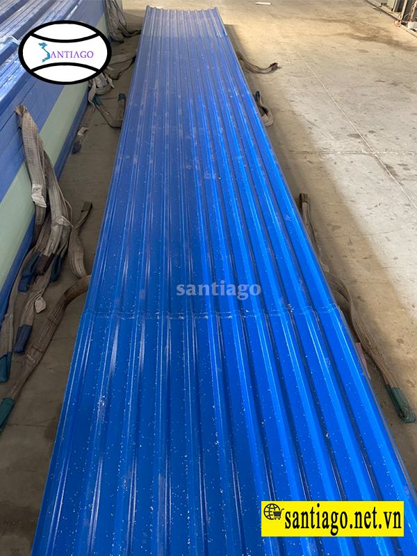 Tôn nhựa PVC ASA 11 sóng Santiago