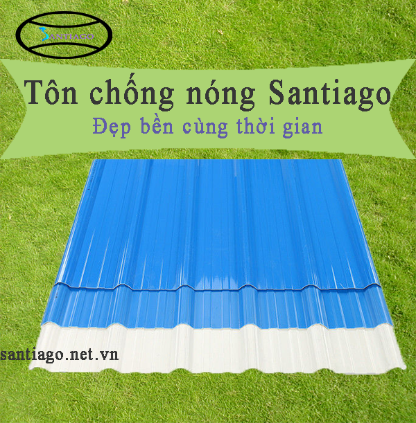 tôn nhựa chống nóng santiago