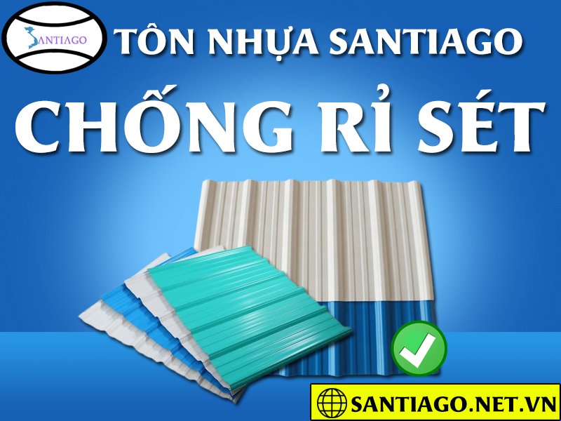 tôn nhựa chống rỉ sét