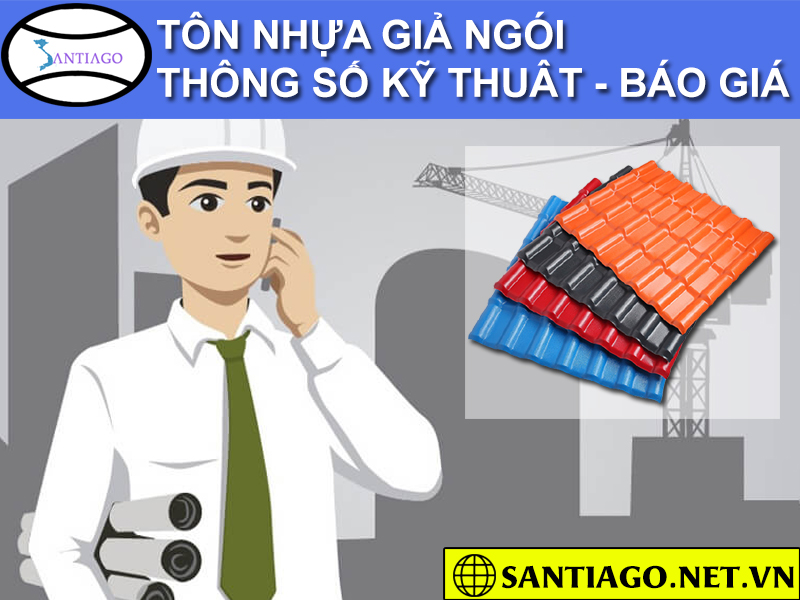 tôn nhựa giả ngói