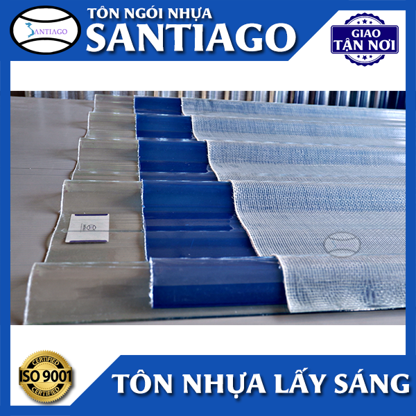 tôn nhựa lấy sáng