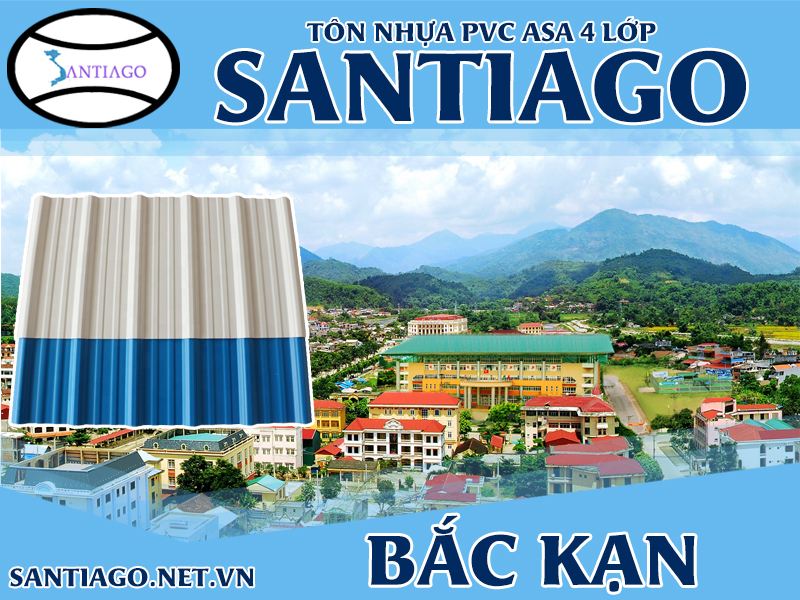 Tôn ngói nhựa Santiago – Bắc Kạn