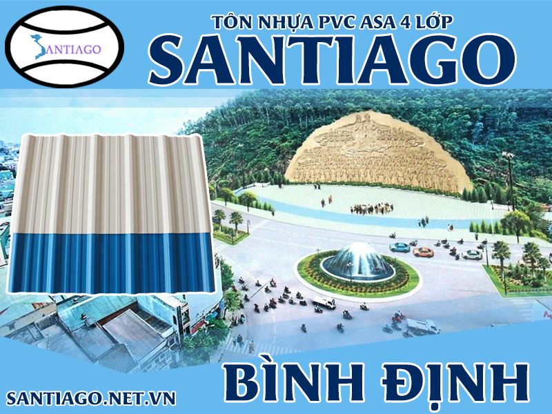 Tôn ngói nhựa Santiago – Bình Định