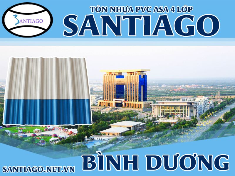 Tôn ngói nhựa Santiago – Bình Dương