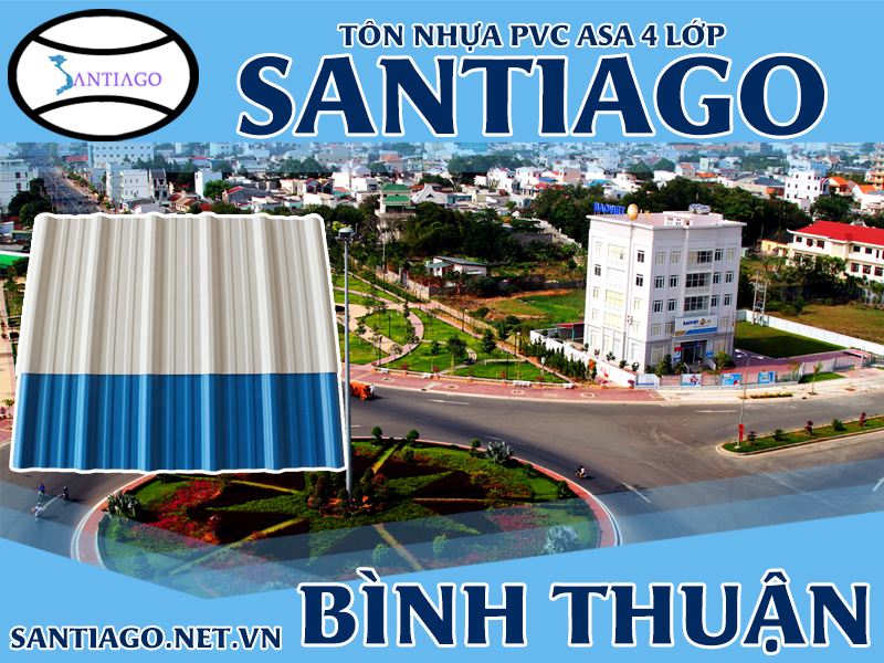 Tôn ngói nhựa Santiago – Bình Thuận