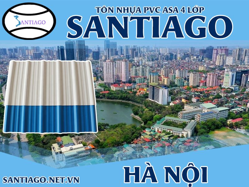 Tôn ngói nhựa Santiago – Hà Nội