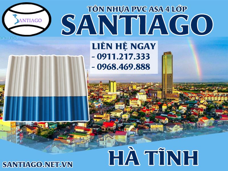 Tôn ngói nhựa Santiago – Hà Tĩnh