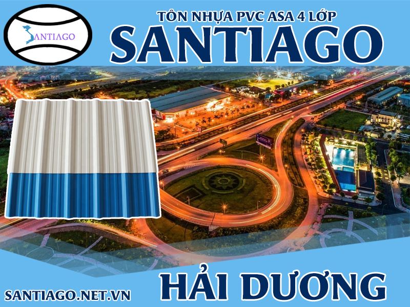 Tôn ngói nhựa Santiago – Hải Dương