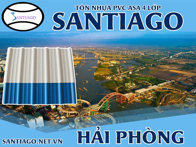 Tôn ngói nhựa Santiago – Hải Phòng