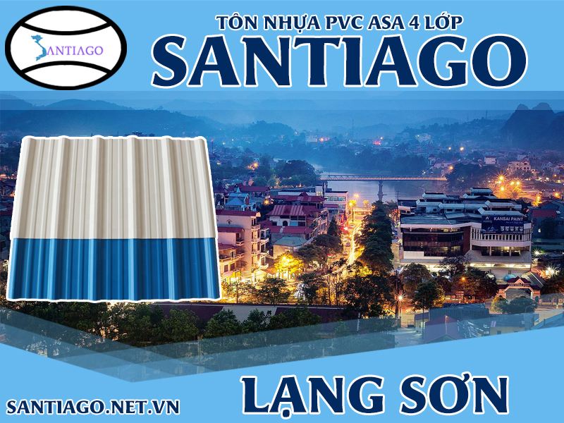 Tôn ngói nhựa Santiago – Lạng Sơn
