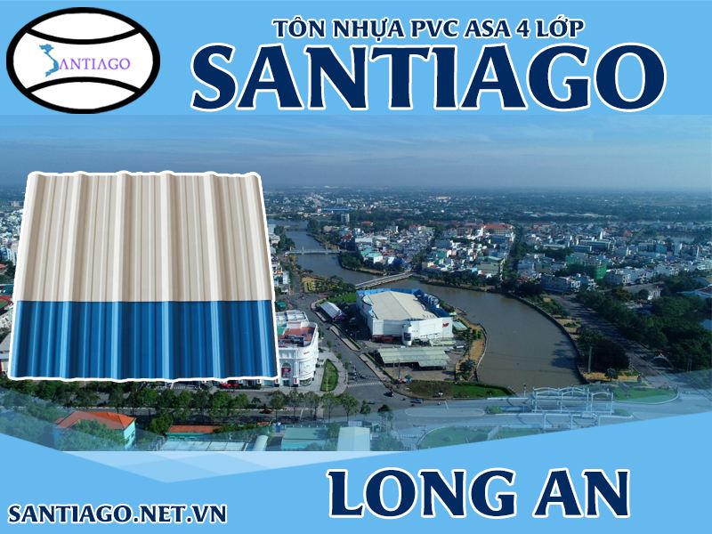 Tôn ngói nhựa Santiago – Long An