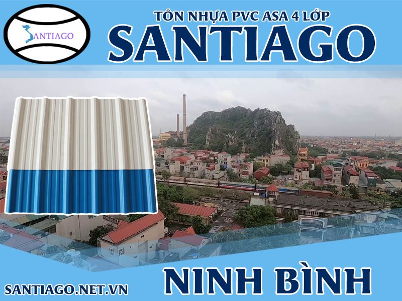 Tôn ngói nhựa Santiago – Ninh Bình