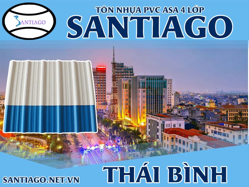 Tôn ngói nhựa Santiago – Thái Bình