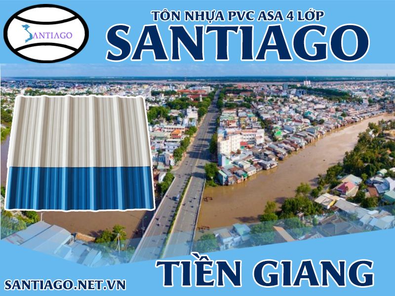 Tôn ngói nhựa Santiago – Tiền Giang
