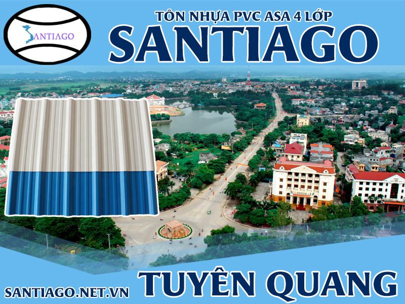 Tôn ngói nhựa Santiago – Tuyên Quang