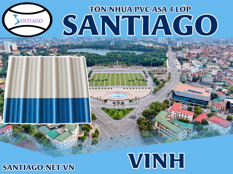 Tôn ngói nhựa Santiago – Trà Vinh