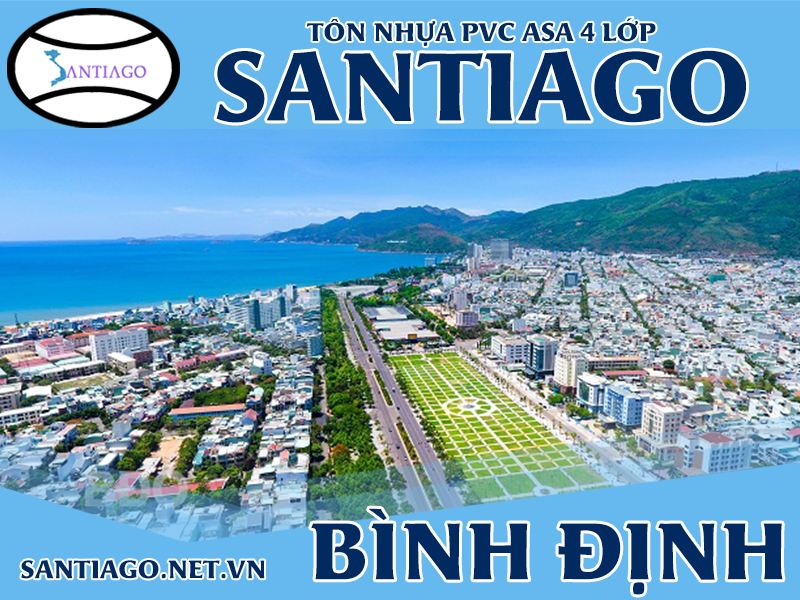 Tôn ngói nhựa Santiago – Bình Định