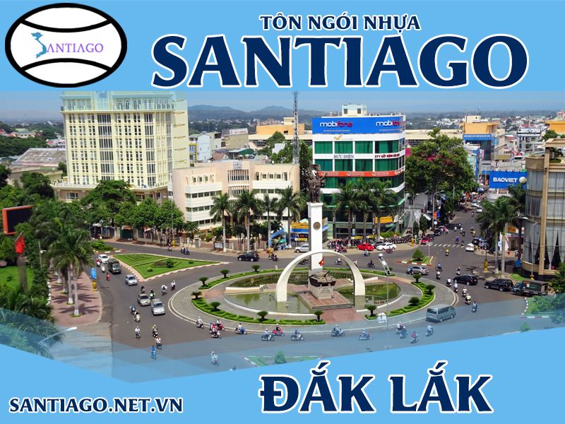 Tôn ngói nhựa Santiago – Đắk Lắk
