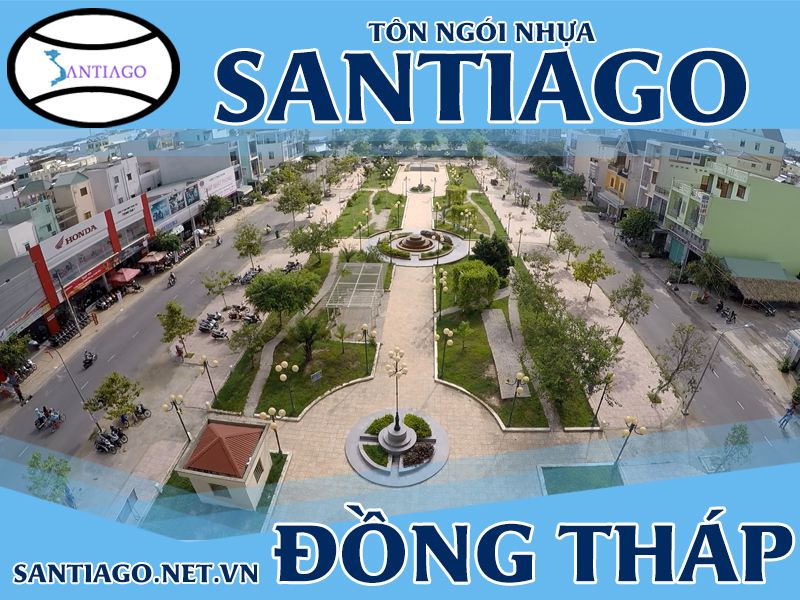 Tôn ngói nhựa Santiago – Đồng Tháp