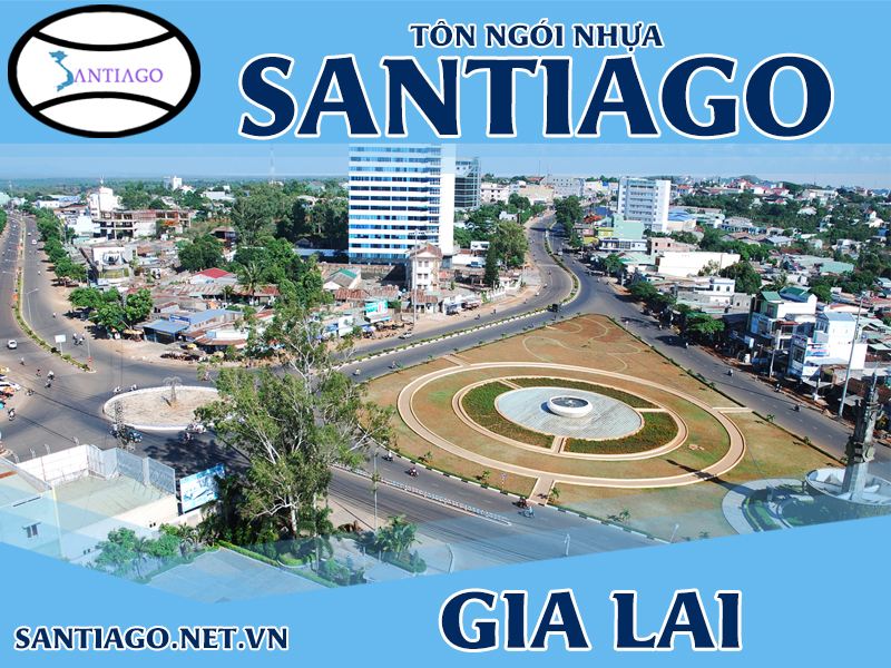 Tôn ngói nhựa Santiago – Gia Lai