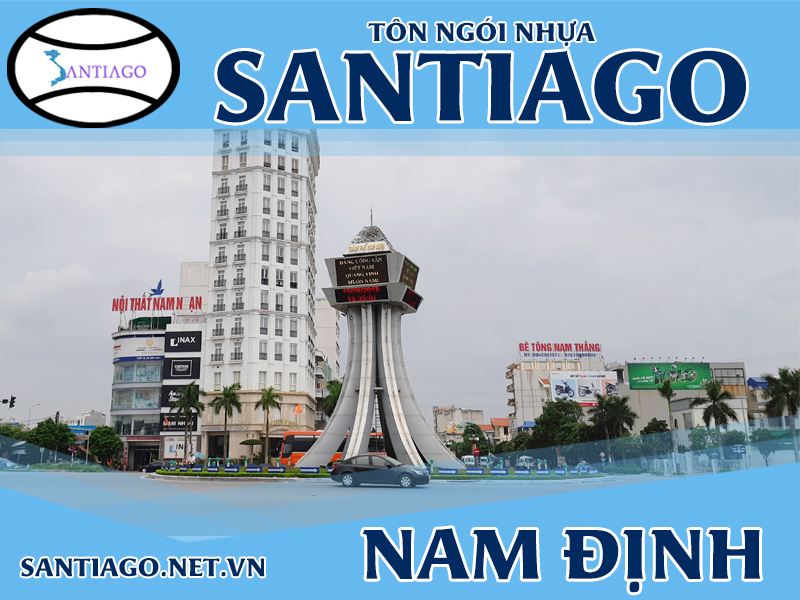Tôn ngói nhựa Santiago – Nam Định