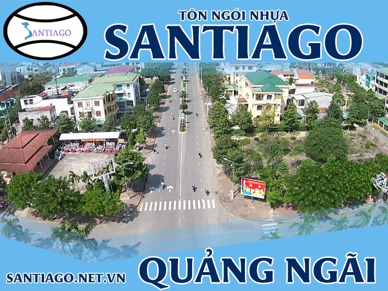 Tôn ngói nhựa Santiago – Quảng Ngãi