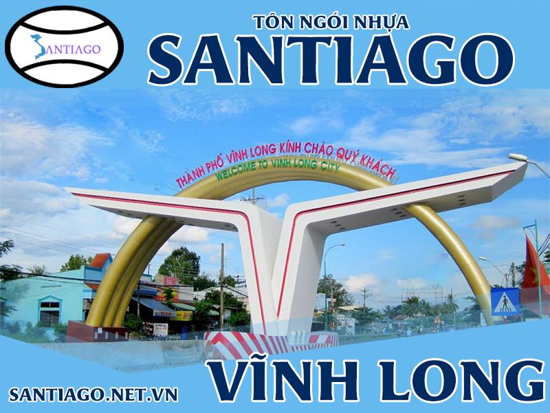 Tôn ngói nhựa Santiago – Vĩnh Long