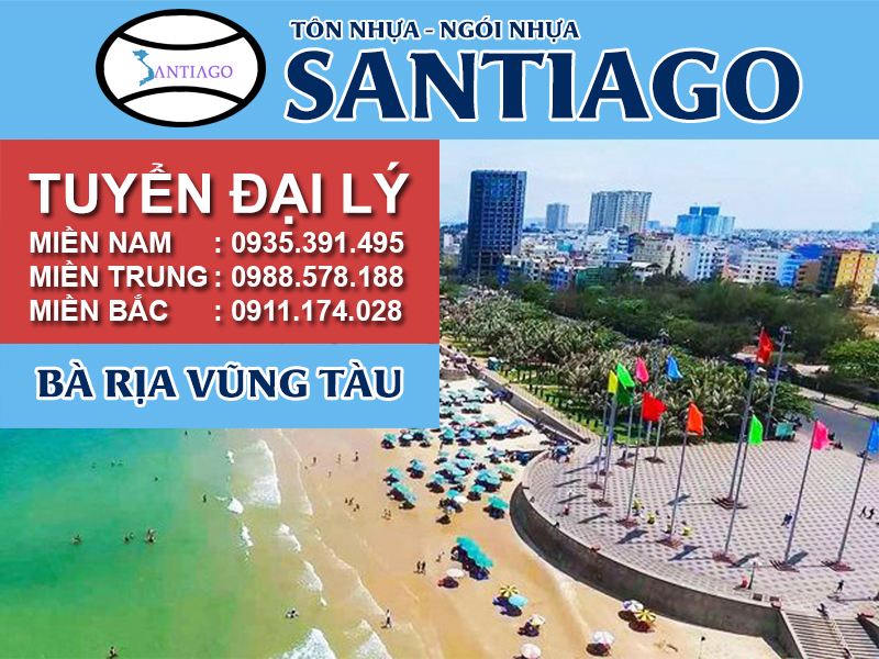 Tôn ngói nhựa Santiago – Bà Rịa – Vũng Tàu