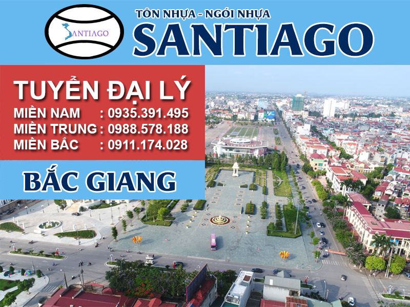 Tôn ngói nhựa Santiago – Bắc Giang