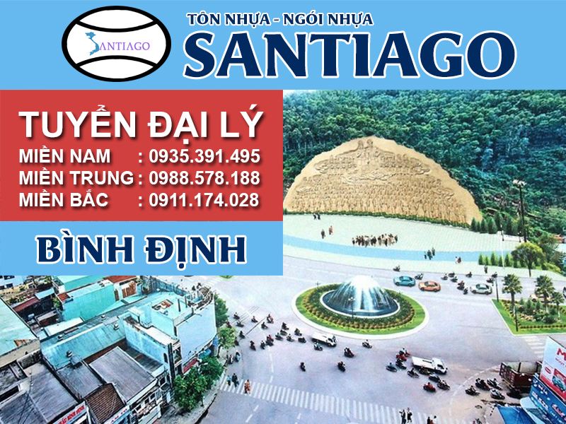 Tôn ngói nhựa Santiago – Bình Định