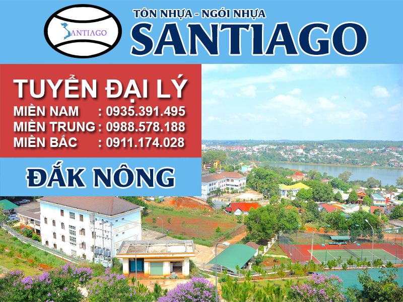 Tôn ngói nhựa Santiago – Đắk Nông