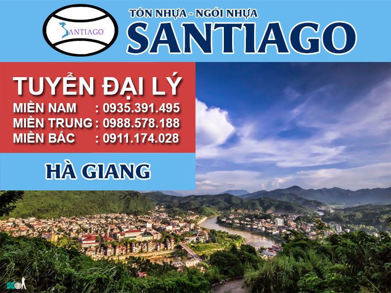Tôn ngói nhựa Santiago – Hà Giang