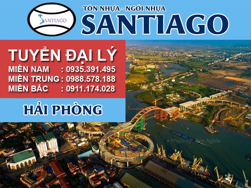 Tôn ngói nhựa Santiago – Hải Phòng