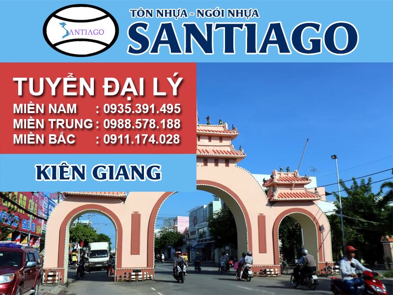 Tôn ngói nhựa Santiago – Kiên Giang
