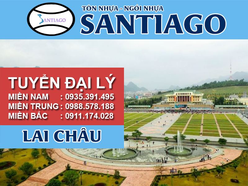 Tôn ngói nhựa Santiago – Lai Châu