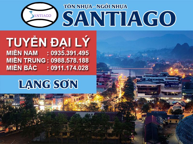 Tôn ngói nhựa Santiago – Lạng Sơn