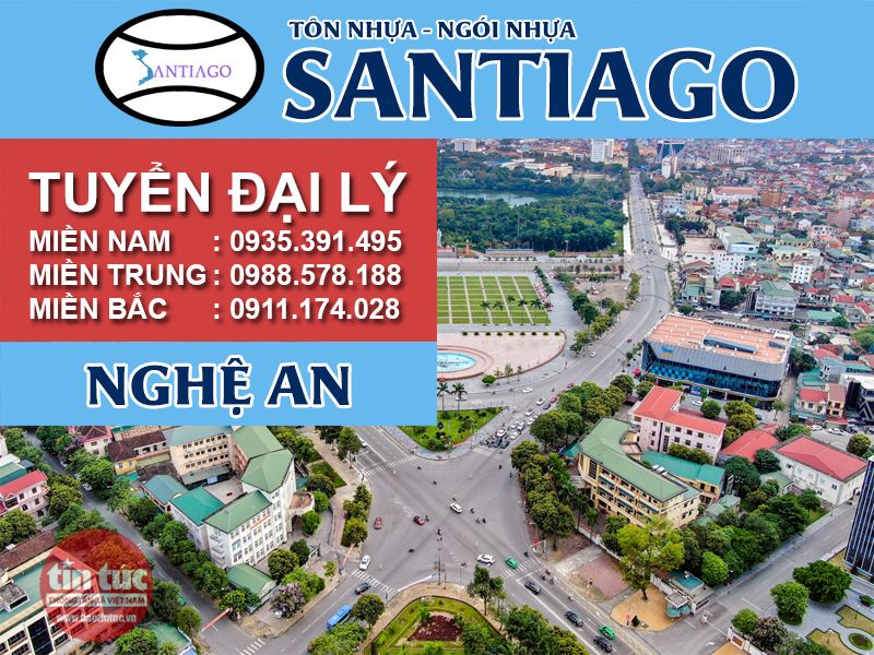 Tôn ngói nhựa Santiago – Nghệ An