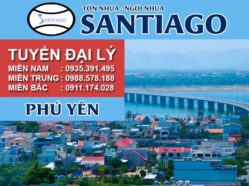 Tôn ngói nhựa Santiago – Phú Yên
