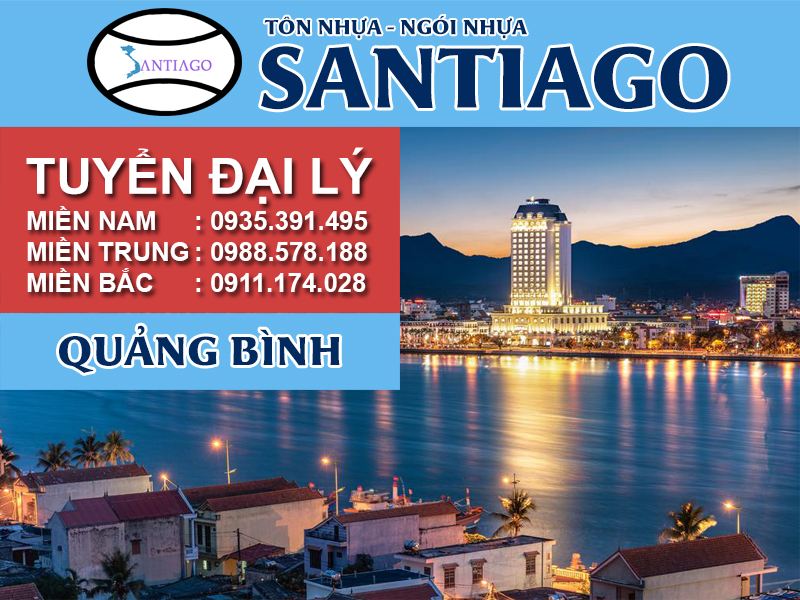 Tôn ngói nhựa Santiago – Quảng Bình