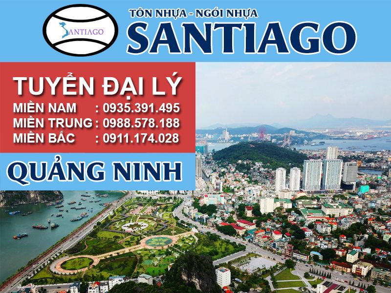 Tôn ngói nhựa Santiago – Quảng Ninh