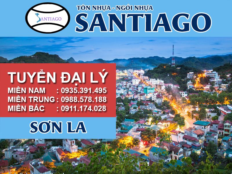 Tôn ngói nhựa Santiago – Sơn La