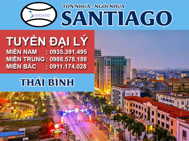 Tôn ngói nhựa Santiago – Thái Bình