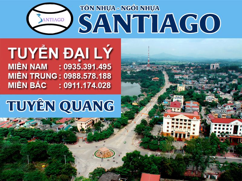 Tôn ngói nhựa Santiago – Tuyên Quang