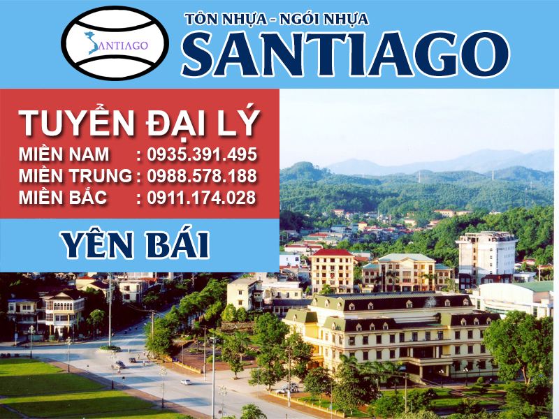 Tôn ngói nhựa Santiago – Yên Bái