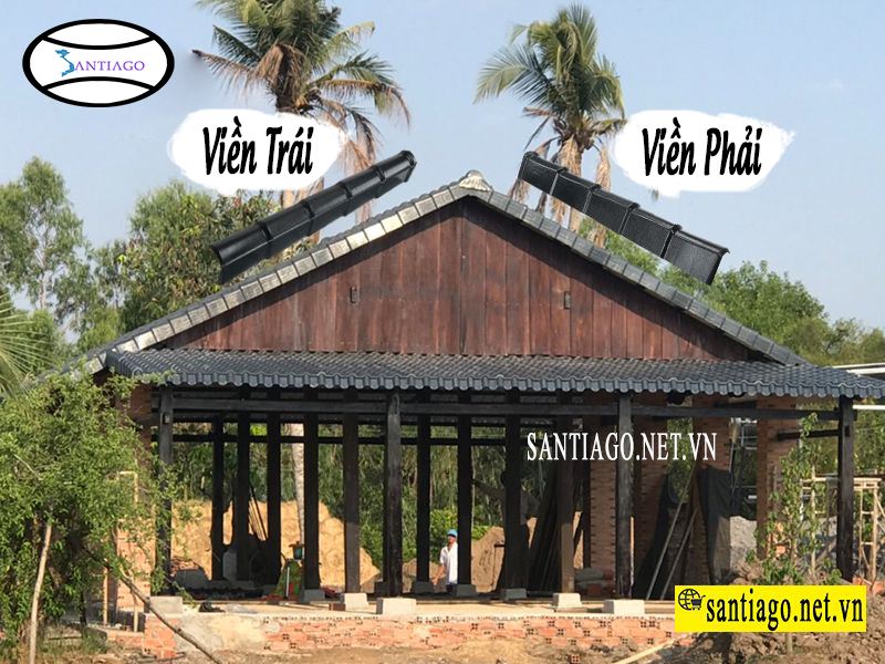 úp viền mái tôn giả ngói tôn sóng ngói 