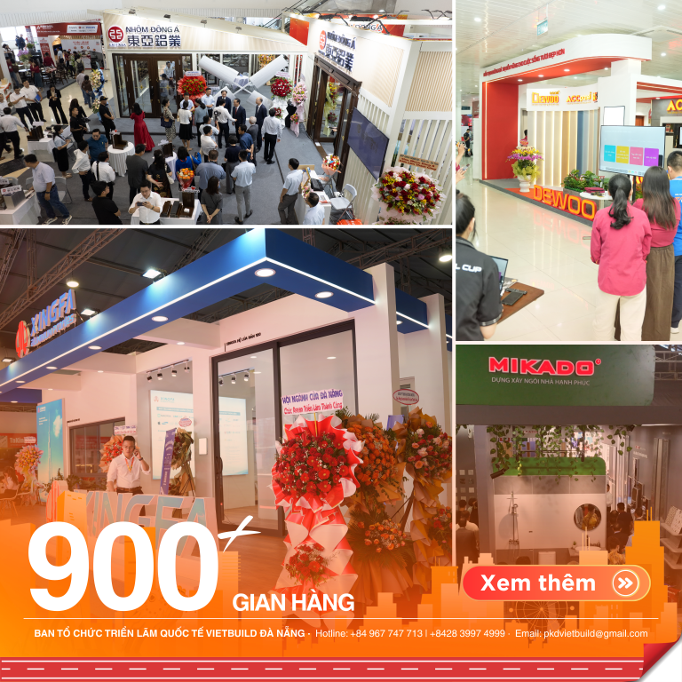 tôn ngói nhựa santiago tham dự triển lãm vietbuild 2026 tại đà nẵng